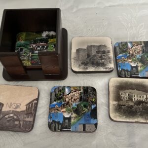 Niksar resimli bardak altlığı 10x10 cm