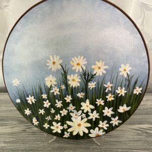 El yapımı ahşap pano 25x25 cm