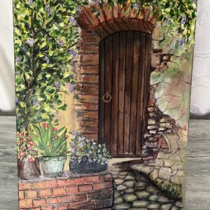 El yapımı rölyefli tablo 40x35 cm